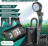 KESSER® Campingdouche - Tuindouche - Mobiele douche - Zwart